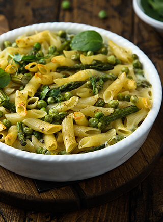 Pasta Primavera with Spring Greens